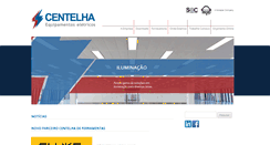 Desktop Screenshot of centelhario.com.br